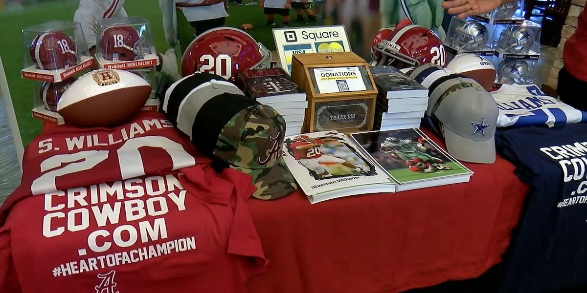 Former Bama, Dallas Cowboy star in Tuscaloosa