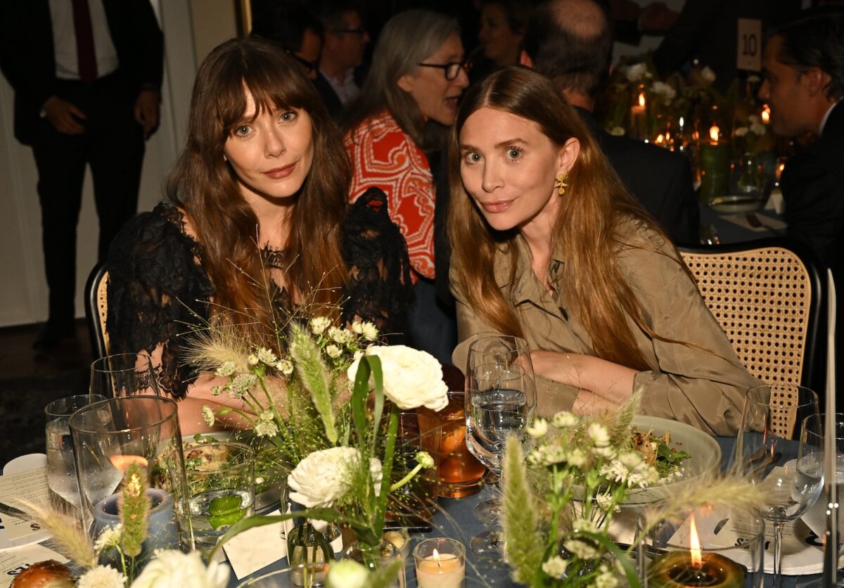 Elizabeth Olsen and Ashley Olsen