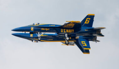 Will the Blue Angels perform at the Sea and Sky Air Show this weekend? That’s still up in the air