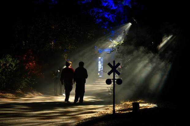 Mystery awaits as visitors pass through the Twilight Passage at...