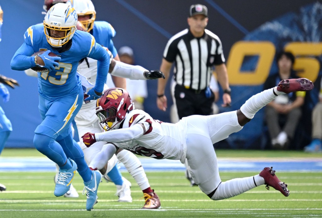 Chargers’ Keenan Allen hits 1,000-catch mark in loss to Commanders – San Diego Union-Tribune