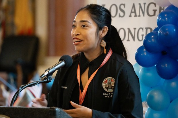 Irma Galicia, assistant director for constituent engagement with the Office...