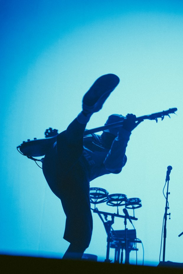 Turnstile at their sold-out show on Saturday, Oct. 4, at...