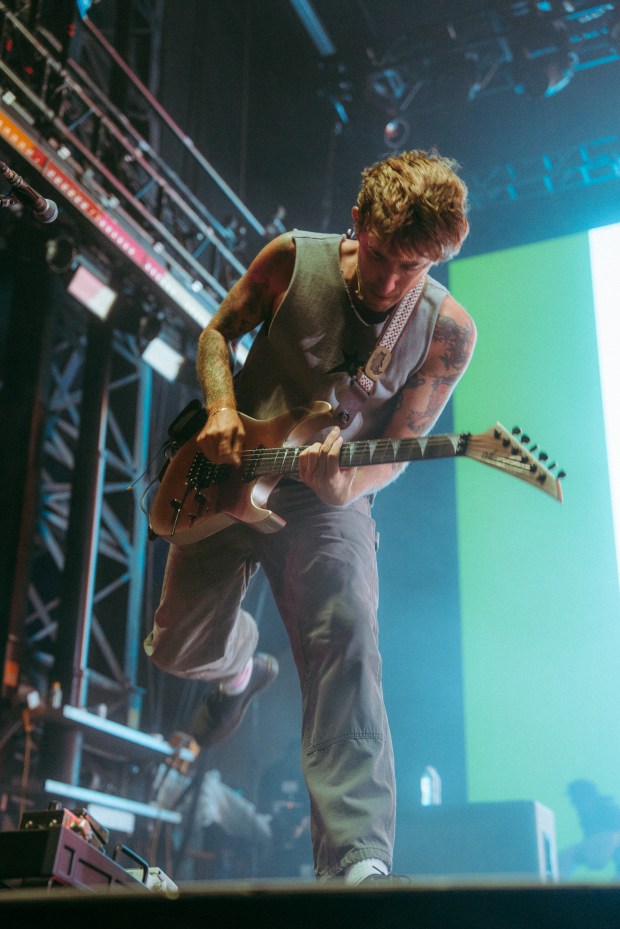 Turnstile at their sold-out show on Saturday, Oct. 4, at...