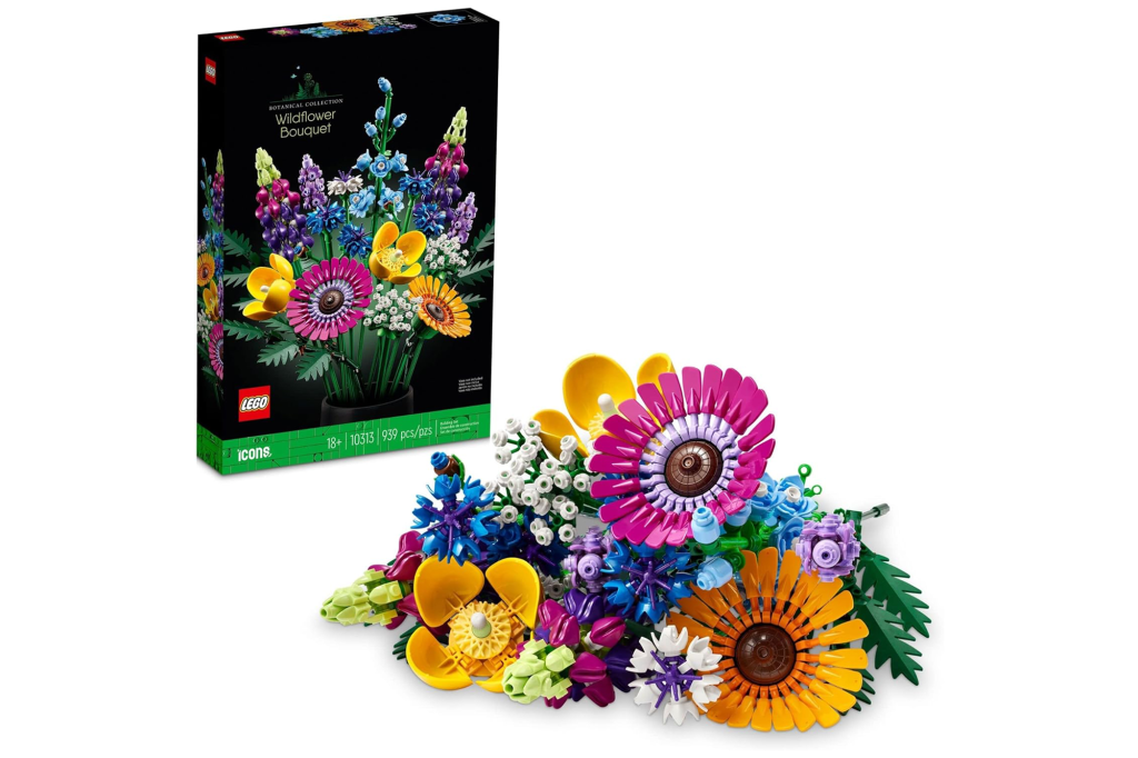 LEGO Botanicals Artificial Wildflower Bouquet Building Set