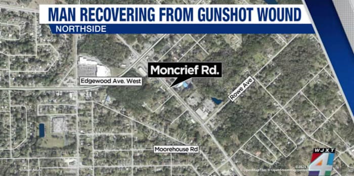 Man shot in buttocks during argument in Northwest Jacksonville, police say