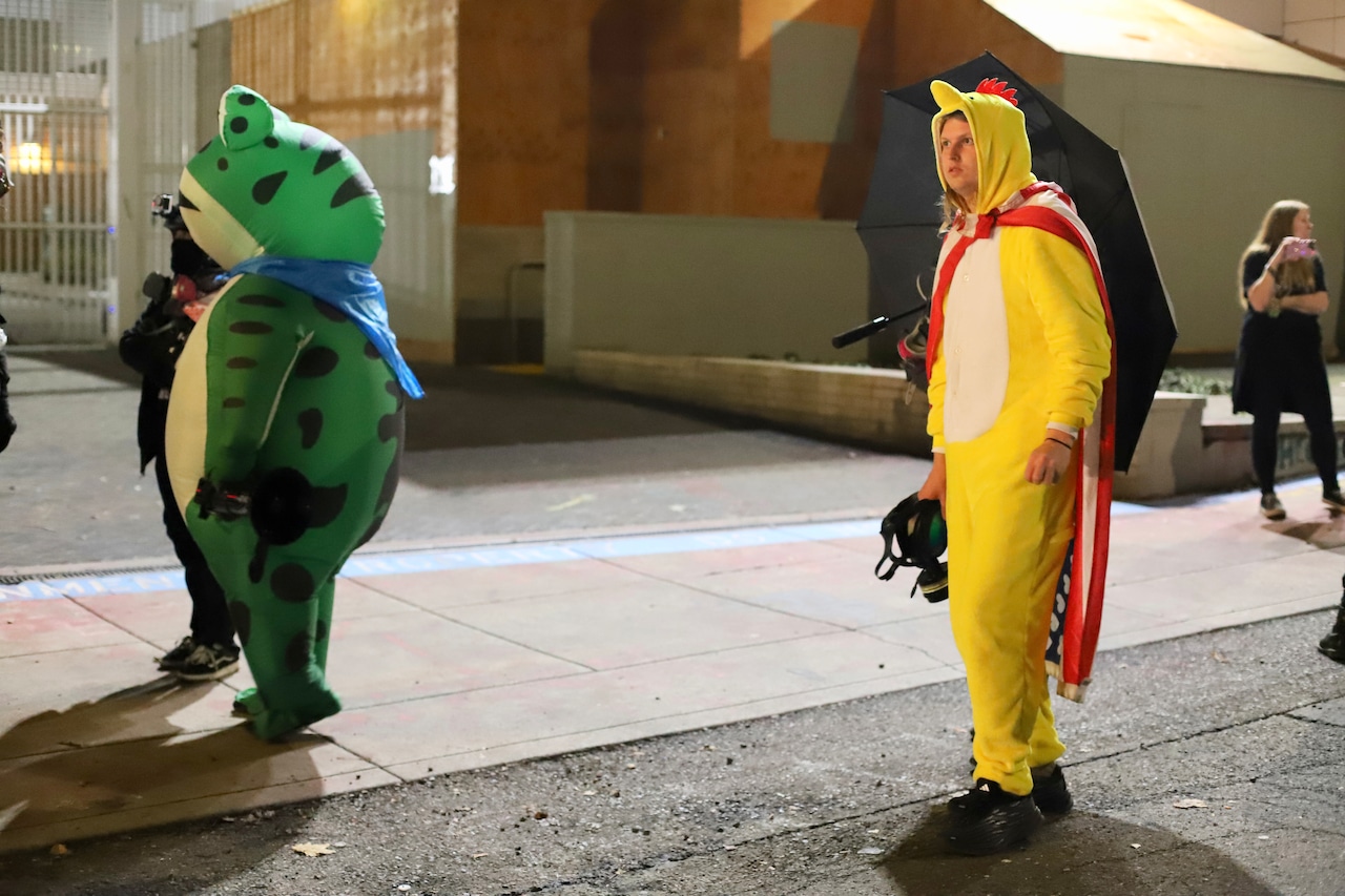 ICE protest Thursday evening