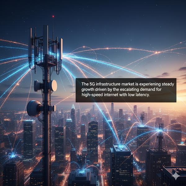 Rising Demand for High-Speed, Low-Latency Internet Driving the 5G Infrastructure Market