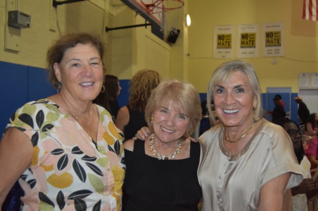 Debbie Harrilla, Sue O’Reilly and Judy Di Serafino enjoy time...