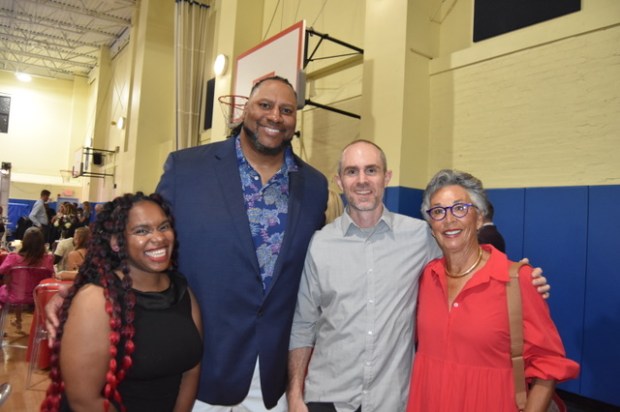 Kiersten Adams, Jason Dunn,Chris Davis, Gesu teacher and Amy Renninger...