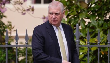 King Charles III will evict Prince Andrew from his royal residence and strip his titles, palace says