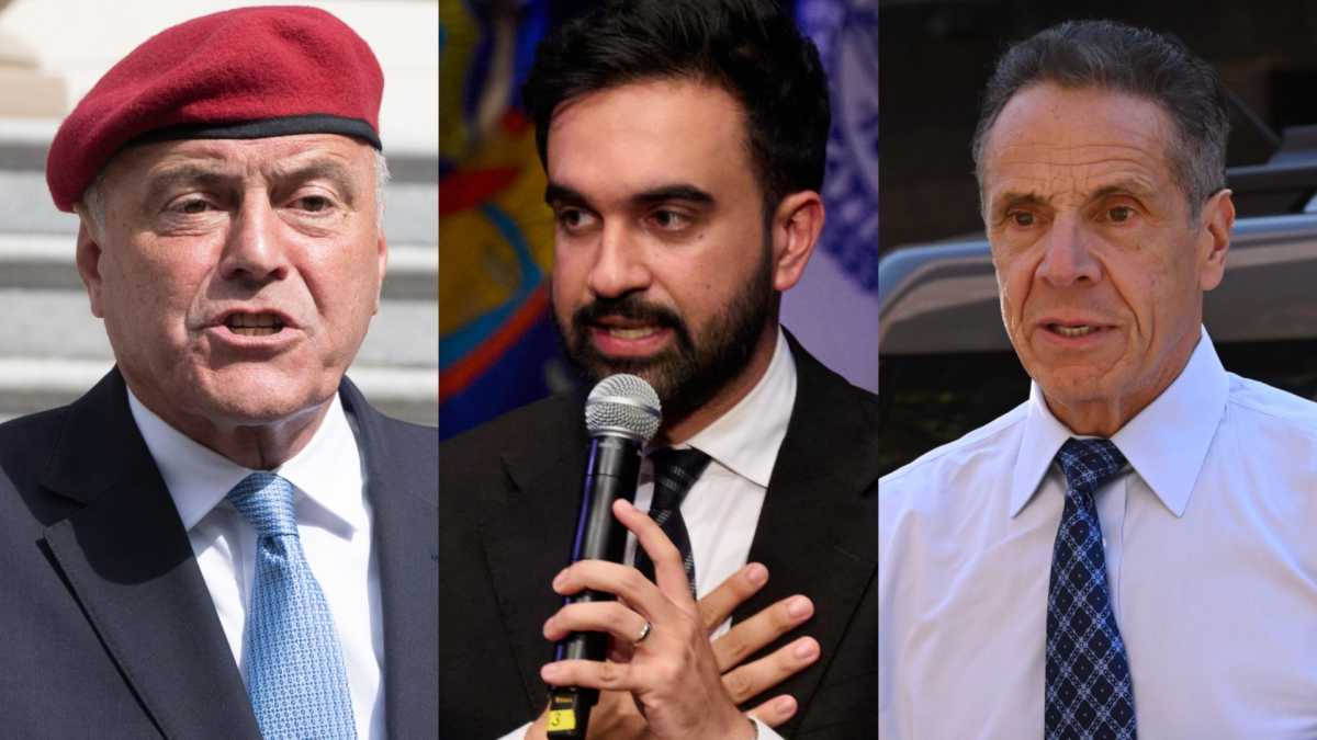 NYC Mayor's Race: Poll shows Cuomo gaining 'momentum,' cutting lead in half; Mamdani still up 10 points 1 NYC mayor's race candidates curtis sliwa, zohran mamdani and andrew cuomo