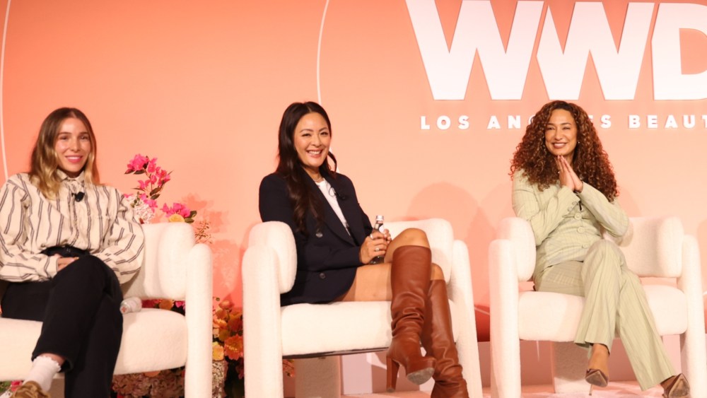 Carina Chaz (left), Amy Liu and Julissa Prado (right).