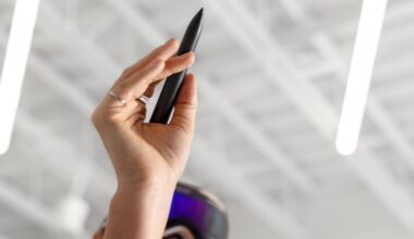 Logitech made an Apple Pencil-like stylus for the Vision Pro