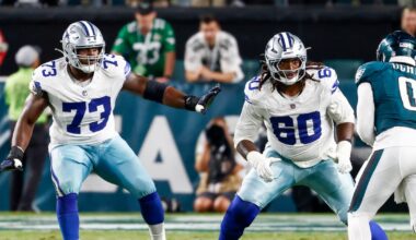 Cowboys could face Jets without four starting offensive linemen as injuries mount