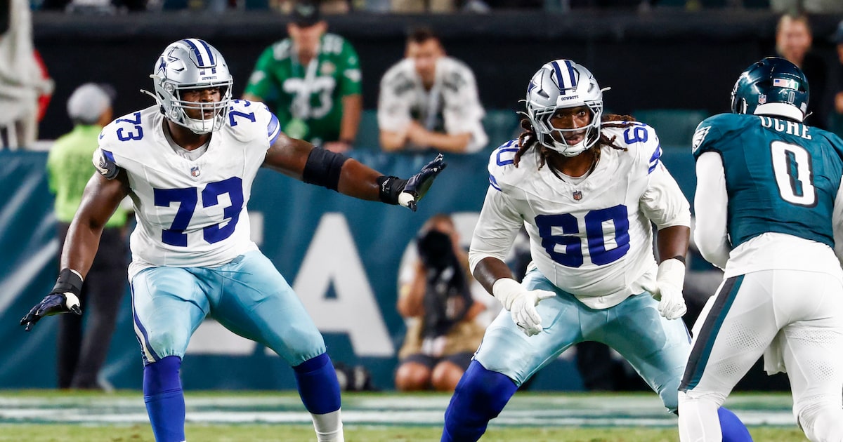 Cowboys could face Jets without four starting offensive linemen as injuries mount