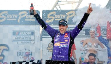 How Denny Hamlin’s emotional win at Las Vegas has him back in title contention – The Press Democrat