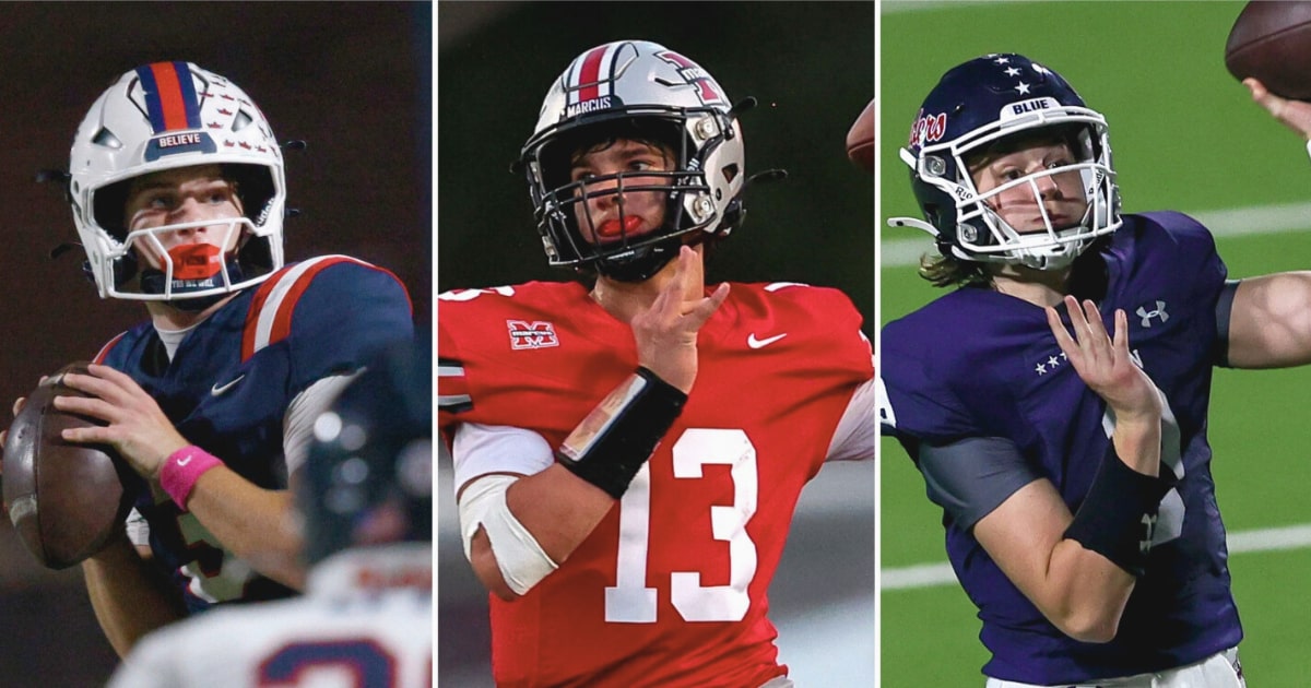 Rather than follow their brothers’ path, Dallas-area high school QBs carve their own