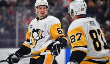 Penguins Rakell Injured; Team Holds Its Breath