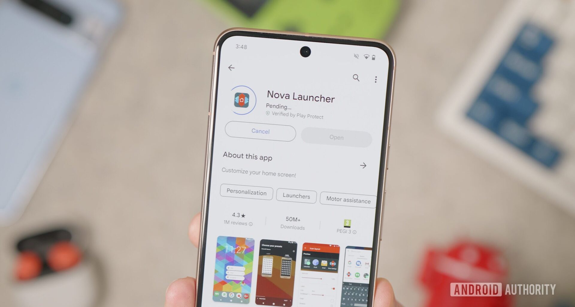 Nova Launcher Play Store