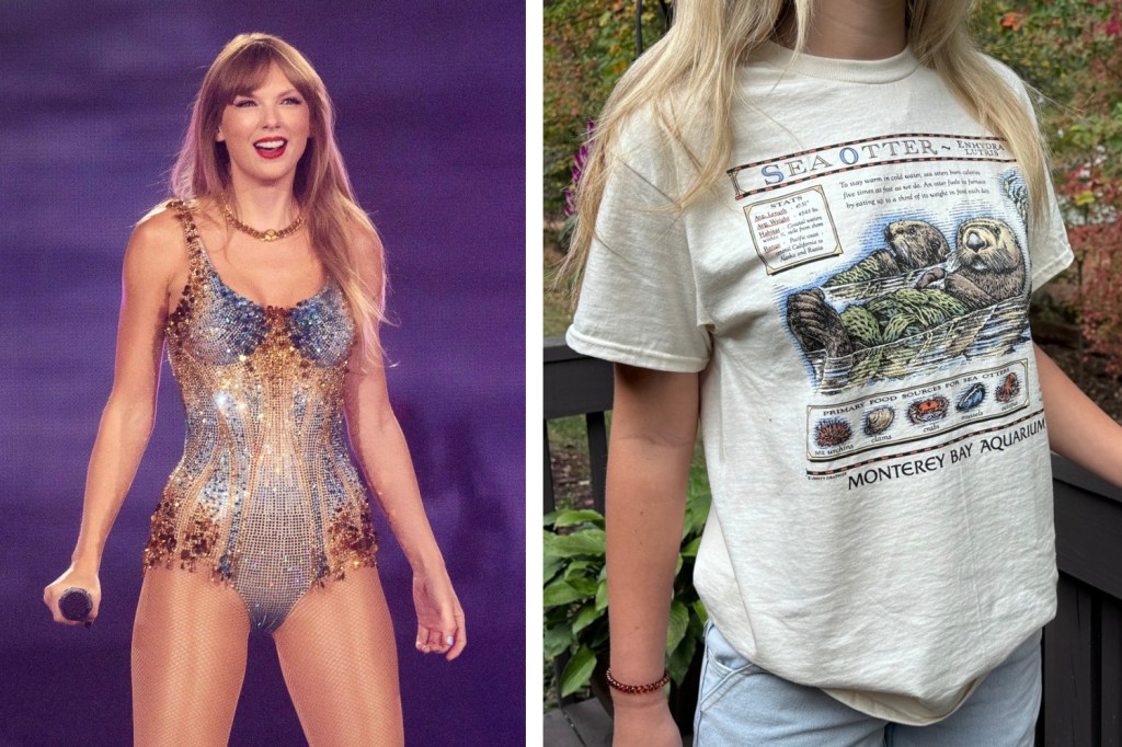 Taylor Swift’s sea otter shirt just raised $2 million for Monterey Bay Aquarium – Orange County Register