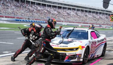 Shane van Gisbergen and his crew ran perfectly again on a road course, as the No. 88 car went on to take the checkered flag Sunday at the NASCAR Cup playoff race at Charlotte Motor Speedway in Concord, N.C.