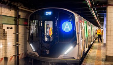 New NYC subway cars mean return to shorter trains on C line