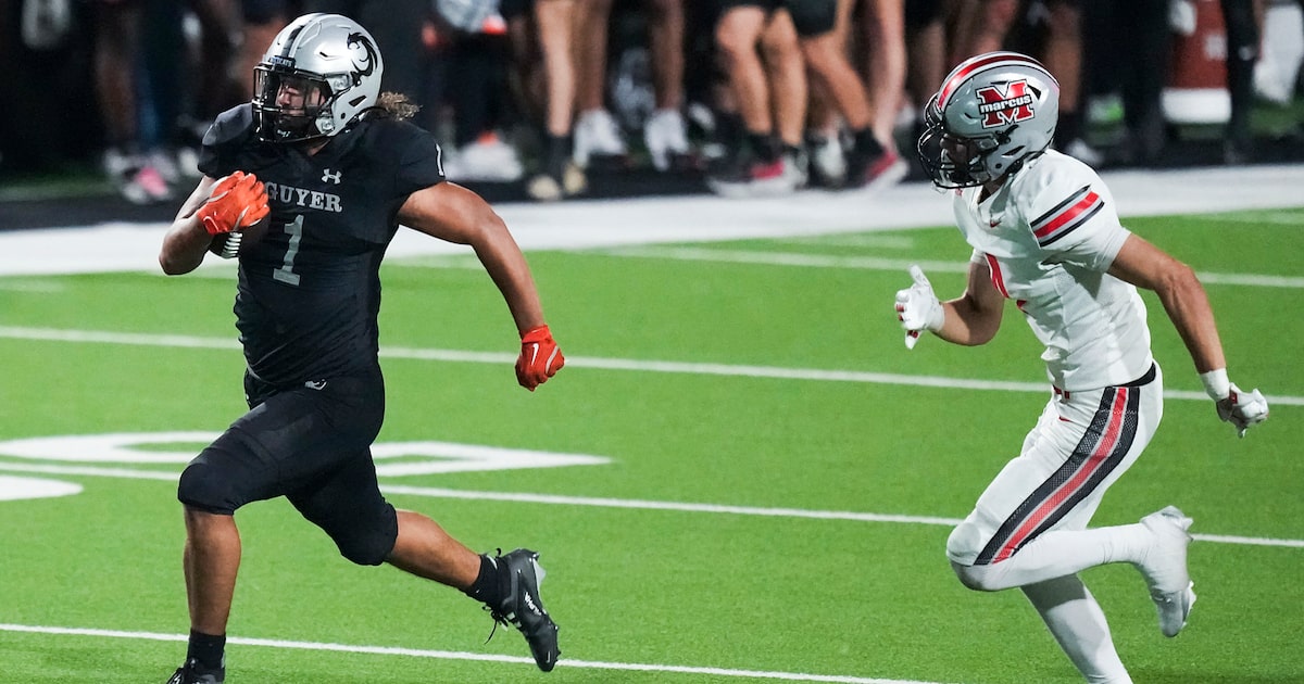 Top Dallas-area performers in Texas high school football, Week 8