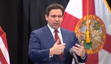 Gov. DeSantis speaks at Jacksonville International Airport
