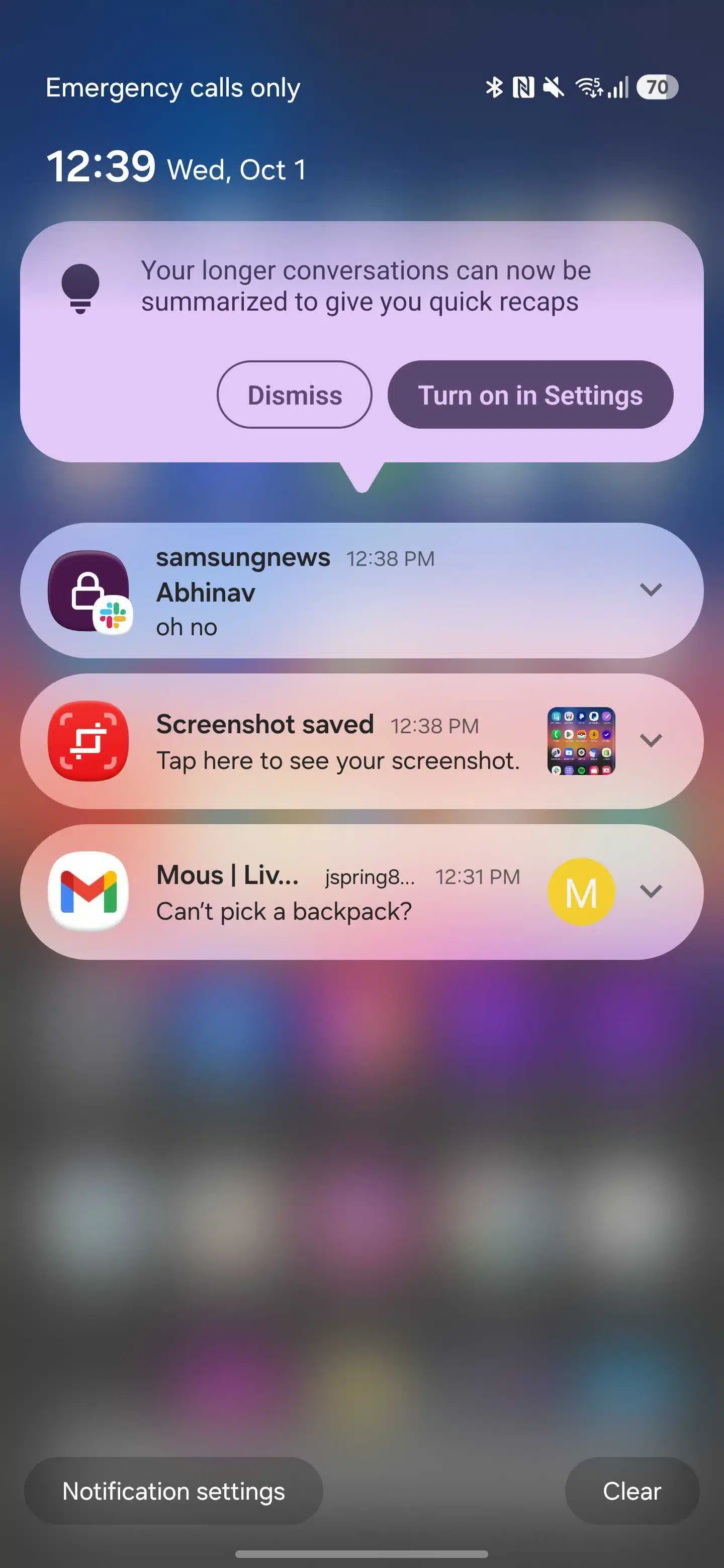 One UI 8.5 AI Notification summaries 1