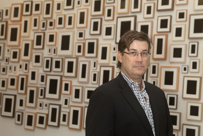 Skip Hollandsworth at a Two x Two brunch honoring Richard Phillips in 2012.