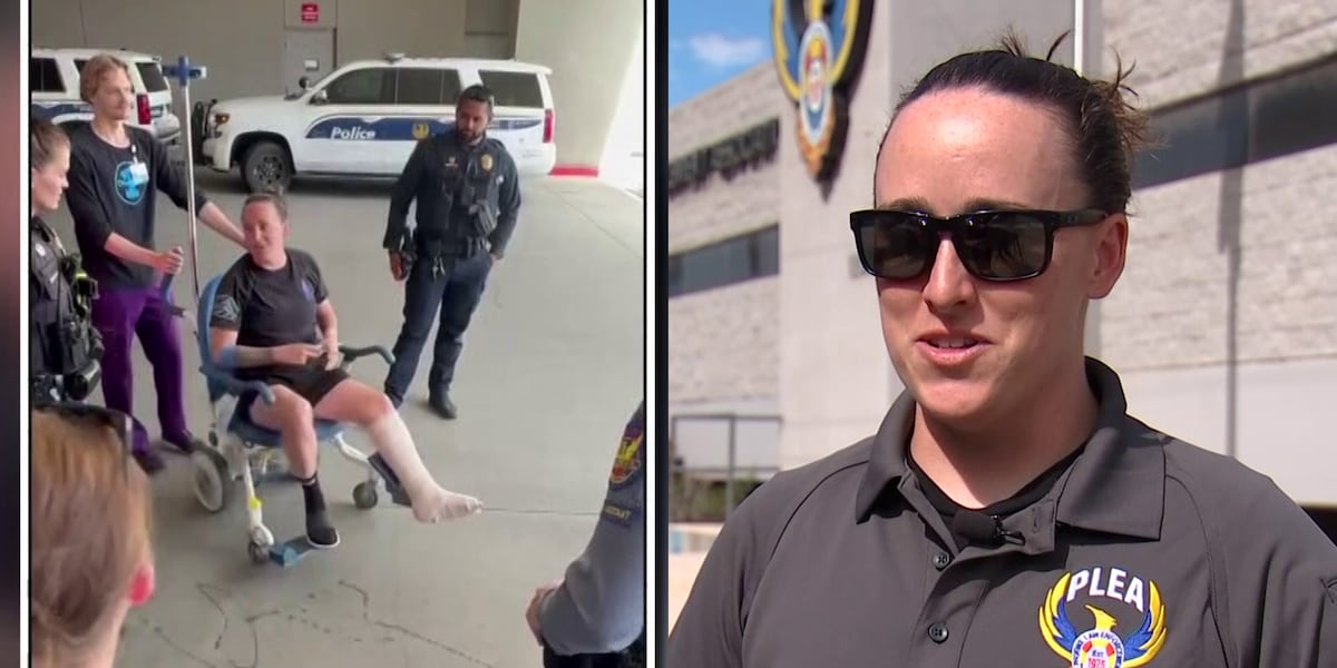 Phoenix officer shares recovery story as police face increase in assaults