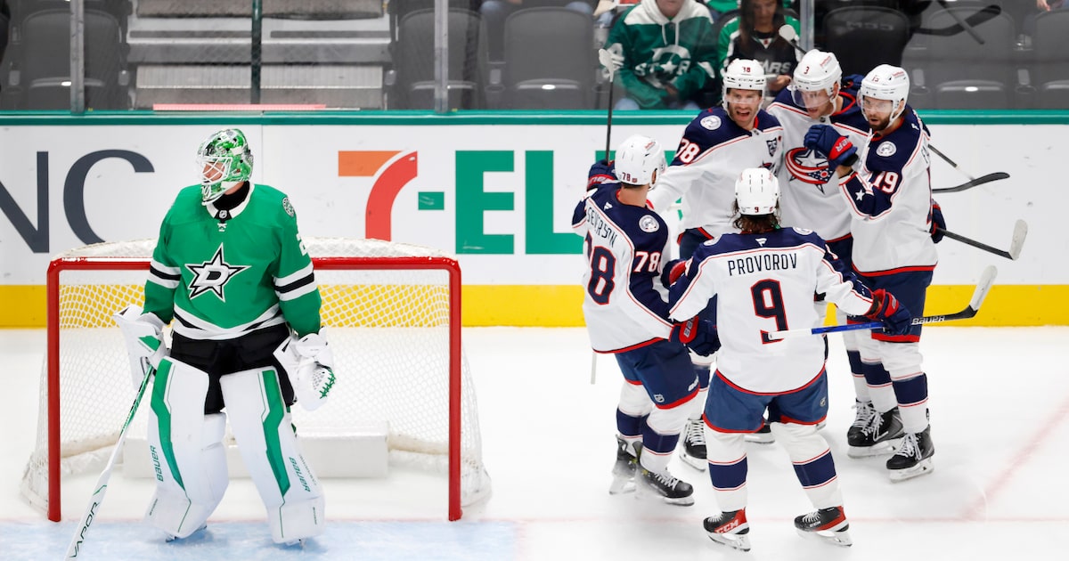 Stars’ woeful first period proves costly as Blue Jackets hand Dallas third straight loss