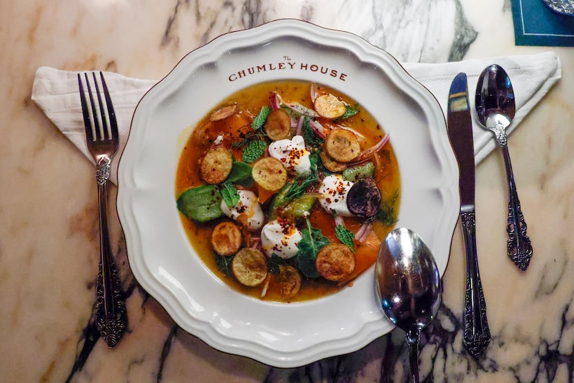 The Chumley House is a European-inspired steakhouse that opened after the 2024 Michelin...