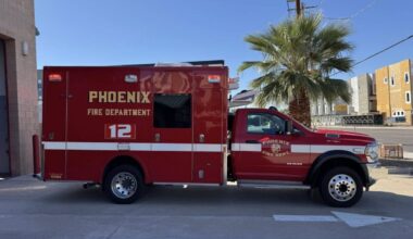 Three women are in the hospital after a multivehicle crash in central Phoenix on Wednesday night, a...