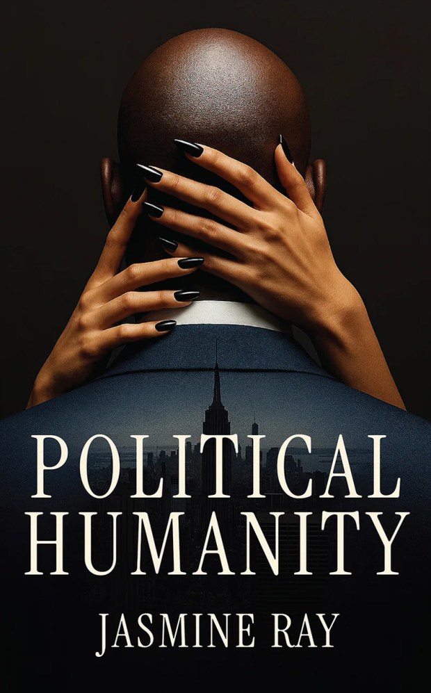 The book cover for "Political Humanity," by Jasmine Ray.