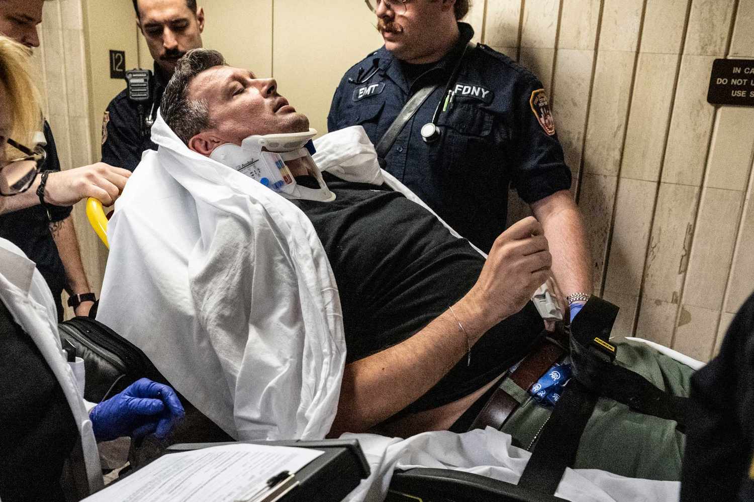 Journalist Hospitalized After Clash with Masked Agents at N.Y.C. Immigration Court
