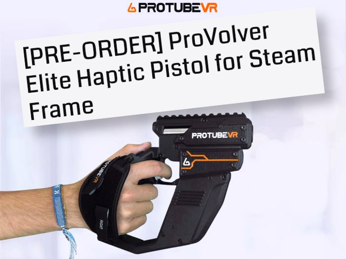 Pre-order listing for 'Steam Frame' accessory tips early 2026 Valve Deckard VR headset launch