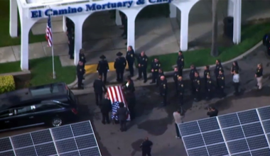 Law enforcement holds procession ceremony for La Mesa Police officer Lauren Craven – NBC 7 San Diego