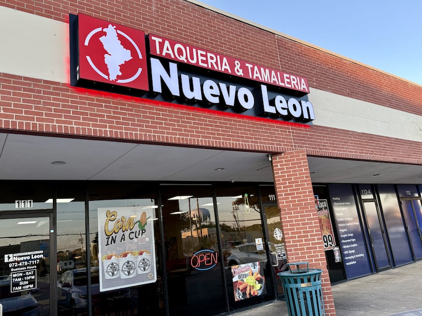 Taquería & Tamalería Nuevo León, in Carrollton, was the only taco shop in North Texas to...