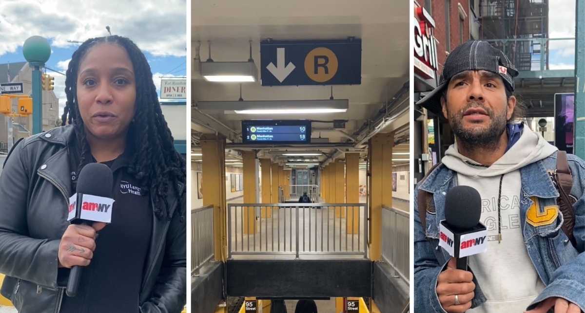 amNY ‘The Third Rail’: Talking with R train riders about the NYC Mayor’s Race and more
