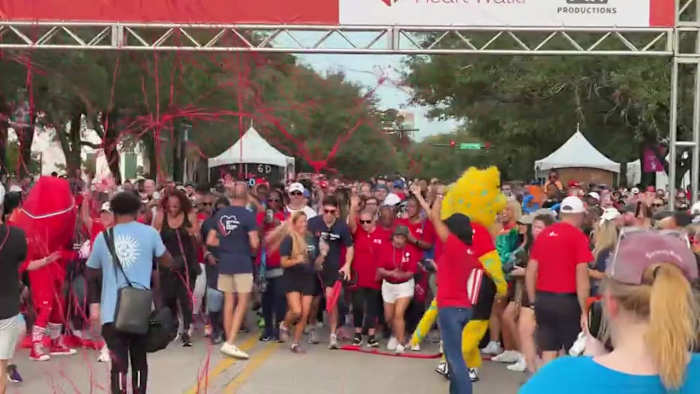 Nearly 20K people participate in the First Coast Heart Walk for heart disease, stroke research
