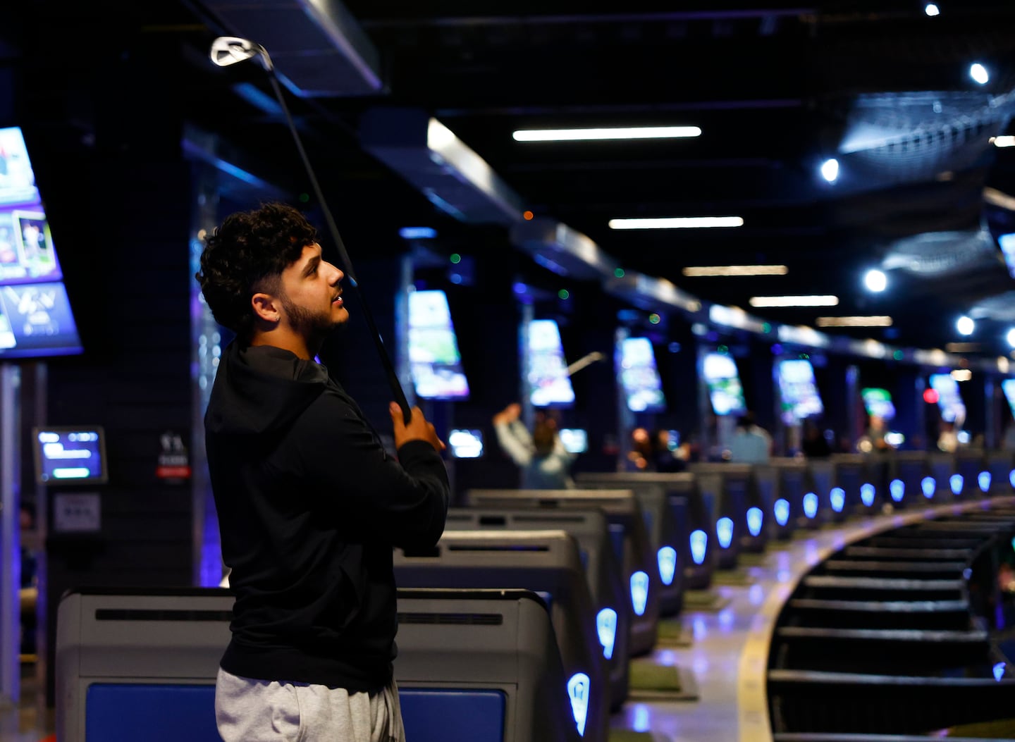 Patriots rookie kicker Andy Borregales just picked up golf eight months ago.