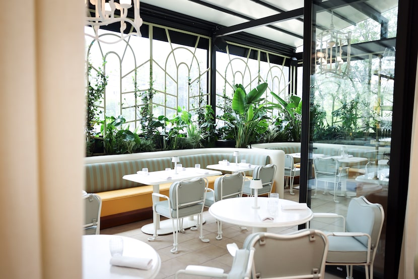 The terrace at Mamani is lovely.