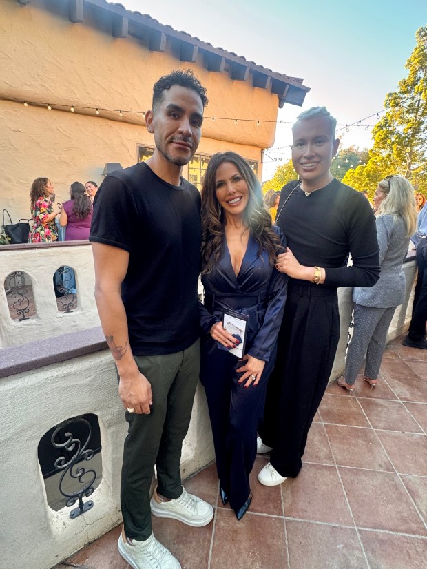 Anthony Meza, Kathleen Hood, Kevin McComb (Courtesy of Mahtab Aesthetics)