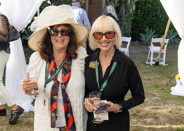 Event chair Cindy Wuthrich, Susan Callahan (Jon Clark)