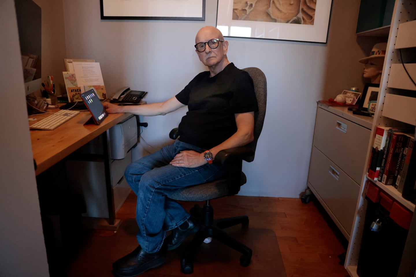 Rocco Giuliano, 77, recently downloaded Mass General Brigham's new app, Care Connect, answered questions posed by the chatbot, and got a telehealth appointment the next day with a doctor who promptly wrote new prescriptions for his blood pressure medicines.