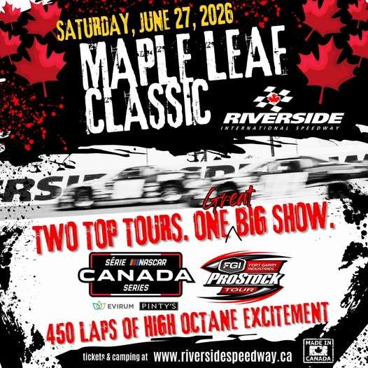 NASCAR Canada Series Returning to Riverside in 2026