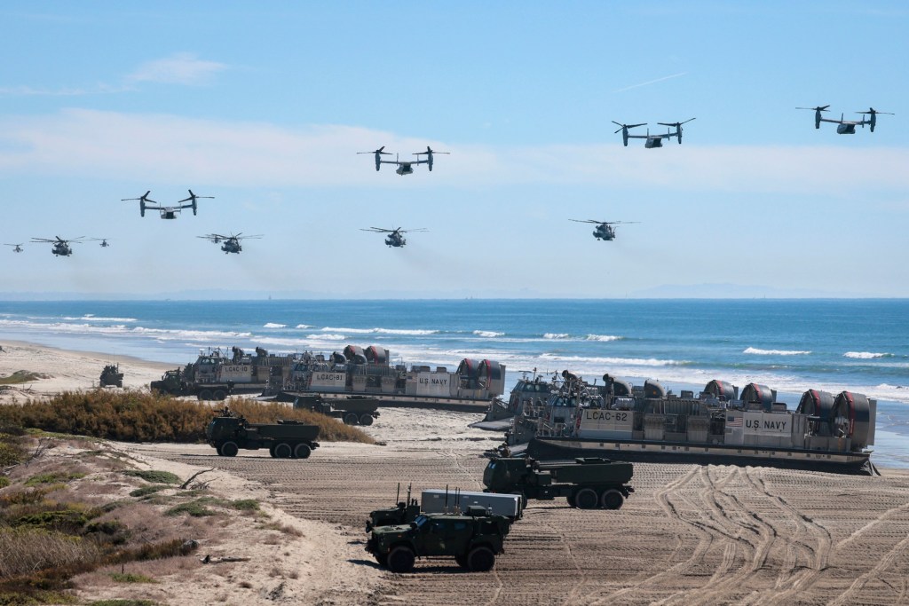 Key Camp Pendleton document has no approved artillery firing locations west of I-5 – San Diego Union-Tribune