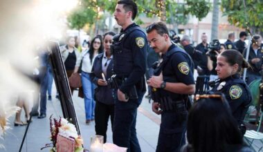 Candlelight vigil and memorial service set for fallen La Mesa police officer – San Diego Union-Tribune
